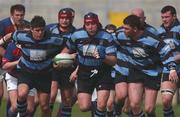 13 April 2002; Anthony Foley of Shannon during the AIB All Ireland League Division 1 Semi-Final match between Shannon and Clontarf at Thomond Park in Limerick. Photo by Matt Browne/Sportsfile