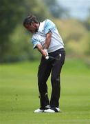 26 June 2002; Seve Ballesteros of Spain plays his approach shot ot the 17th green during the Pro-Am round ahead of the Murphy's Irish Open at Fota Island Resort Golf Club in Cork. Photo by Damien Eagers/Sportsfile