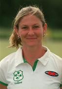 28 June 2002; Laura Lee during Ireland Hockey Squad Portraits in Dublin. Photo by Brendan Moran/Sportsfile