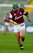 15 June 2002; Fergal Healy of Galway during the Guinness All-Ireland Senior Hurling Championship Qualifing Round 1 match between Galway and Down at Casement Park in Belfast. Photo by Damien Eagers/Sportsfile