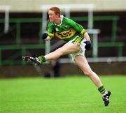 30 June 2002; Colm Cooper of Kerry during the Bank of Ireland All-Ireland Senior Football Championship Qualifying Round 2 match between Kerry and Wicklow at O'Moore Park in Portlaoise, Laois. Photo by Aoife Rice/Sportsfile
