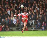 23 June 2002; Anthony Tohill, Derry. Football. Picture credit; Aoife Rice / SPORTSFILE