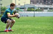 15 June 2017; Paddy Jackson of Ireland during an Ireland rugby squad training session in Tokyo, Japan. Photo by Brendan Moran/Sportsfile