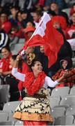 16 June 2017; A Tonga supporter during the International Test Match between Tonga and Wales at Eden Park in Auckland, New Zealand. Photo by Stephen McCarthy/Sportsfile