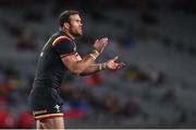 16 June 2017; Jamie Roberts of Wales during the International Test Match between Tonga and Wales at Eden Park in Auckland, New Zealand. Photo by Stephen McCarthy/Sportsfile