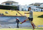 16 June 2017; Jonathan Sexton during the British and Irish Lions captain's run at Rotorua International Stadium in Rotorua, New Zealand. Photo by Stephen McCarthy/Sportsfile