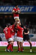 16 June 2017; Valentino Mapapalangi of Tonga during the International Test Match between Tonga and Wales at Eden Park in Auckland, New Zealand. Photo by Stephen McCarthy/Sportsfile