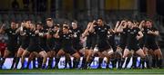 16 June 2017; The haka is performed by New Zealand’s All Blacks prior to the International Test match between the New Zealand All Blacks and Samoa at Eden Park in Auckland, New Zealand. Photo by Stephen McCarthy/Sportsfile
