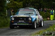 16 June 2017; Frank Kelly and Michael Coady, Ford Escort Mk2 in action during SS4 Trentagh in the 2017 Joule Donegal International Rally. Photo by Philip Fitzpatrick/Sportsfile