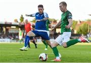 16 June 2017; Stephen Dooley of Cork City in action against Lee J. Lynch of Limerick during the SSE Airtricity League Premier Division match between Cork City and Limerick FC at Turner's Cross in Cork. Photo by Eóin Noonan/Sportsfile