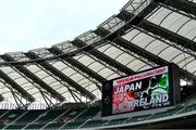 17 June 2017; A view inside the stadium ahead of the international rugby match between Japan and Ireland at the Shizuoka Epoca Stadium in Fukuroi, Shizuoka Prefecture, Japan. Photo by Brendan Moran/Sportsfile