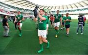 17 June 2017;  Paddy Jackson of Ireland leaves the pitch after the international rugby match between Japan and Ireland at the Shizuoka Epoca Stadium in Fukuroi, Shizuoka Prefecture, Japan. Photo by Brendan Moran/Sportsfile