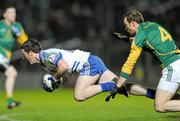 4 February 2012; Chistopher McGuinness, Monaghan, in action against Gary O'Brien, Meath. Allianz Football League, Division 2, Round 1, Meath v Monaghan, Pairc Tailteann, Navan, Co. Meath. Photo by Sportsfile