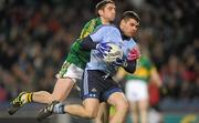 4 February 2012; Kevin McMenamon, Dublin, in action against Killian Young, Kerry. Allianz Football League, Division 1, Round 1, Dublin v Kerry, Croke Park, Dublin. Picture credit: Stephen McCarthy / SPORTSFILE