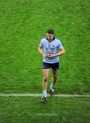 4 February 2012; Dublin's Eamonn Fennell leaves the field after being shown a red card by referee Maurice Deegan. Allianz Football League, Division 1, Round 1, Dublin v Kerry, Croke Park, Dublin. Picture credit: Ray McManus / SPORTSFILE