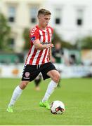 16 June 2017; Josh Daniels of Derry City during the SSE Airtricity League Premier Division match between Bray Wanderers and Derry City at the Carlisle Grounds in Bray, Co Wicklow. Photo by Piaras Ó Mídheach/Sportsfile