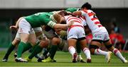 17 June 2017; Irish and Japanese players contest a rolling maul during the international rugby match between Japan and Ireland at the Shizuoka Epoca Stadium in Fukuroi, Shizuoka Prefecture, Japan. Photo by Brendan Moran/Sportsfile