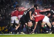 17 June 2017; The British & Irish Lions pack drive towards the line before being awarded a penalty try during the match between the Maori All Blacks and the British & Irish Lions at Rotorua International Stadium in Rotorua, New Zealand. Photo by Stephen McCarthy / SPORTSFILE