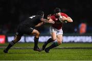 17 June 2017; Leigh Halfpenny of the British & Irish Lions is tackled by Charlie Ngatai of the Maori All Blacks during the match between the Maori All Blacks and the British & Irish Lions at Rotorua International Stadium in Rotorua, New Zealand. Photo by Stephen McCarthy / SPORTSFILE
