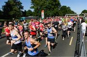 17 June 2017 A general view of the start during Irish Runner 5 Mile at the Phoenix Park in Dublin. Photo by Sam Barnes/Sportsfile