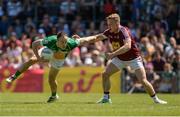 17 June 2017; Graham Gilfoyle of Offaly in action against Killian Daly of Westmeath during the Leinster GAA Football Senior Championship Quarter-Final Replay match between Westmeath and Offaly at TEG Cusack Park in Mullingar, Co Westmeath. Photo by Piaras Ó Mídheach/Sportsfile