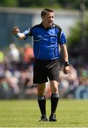 17 June 2017; Referee Rory Hickey during the Leinster GAA Football Senior Championship Quarter-Final Replay match between Westmeath and Offaly at TEG Cusack Park in Mullingar, Co Westmeath. Photo by Piaras Ó Mídheach/Sportsfile