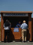 17 June 2017; Supporters buying programmes outside the ground ahead of the GAA Football All-Ireland Senior Championship Round 1A match between Waterford and Derry at Fraher Field in Dungarvan, Co Waterford. Photo by Eóin Noonan/Sportsfile
