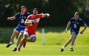 17 June 2017; Christopher McKaigue of Derry in action against Stephen Dalton of Waterford during the GAA Football All-Ireland Senior Championship Round 1A match between Waterford and Derry at Fraher Field in Dungarvan, Co Waterford. Photo by Eóin Noonan/Sportsfile