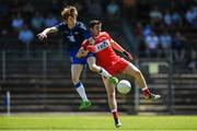 17 June 2017; Aidan Trihy of Waterford in action against Danny Tallon of Derry during the GAA Football All-Ireland Senior Championship Round 1A match between Waterford and Derry at Fraher Field in Dungarvan, Co Waterford. Photo by Eóin Noonan/Sportsfile