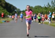17 June 2017; Runners competing in fun run during the Irish Runner 5 Mile at the Phoenix Park in Dublin. Photo by Sam Barnes/Sportsfile
