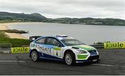 17 June 2017: Donagh Kelly and Conor Foley from Frosses Co.Donegal Ford Focus on SS10 Knockalla in the 2017 Joule Donegal International Rally. Photo by Philip Fitzpatrick/Sportsfile