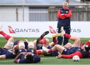 18 June 2017; British and Irish Lions head coach Warren Gatland during a training session at Beetham Park in Hamilton, New Zealand. Photo by Stephen McCarthy/Sportsfile