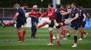 18 June 2017; Robbie Henshaw, right, during a British and Irish Lions training session at Beetham Park in Hamilton, New Zealand. Photo by Stephen McCarthy/Sportsfile