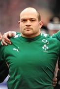 5 February 2012; Rory Best, Ireland. RBS Six Nations Rugby Championship, Ireland v Wales, Aviva Stadium, Lansdowne Road, Dublin. Picture credit: Stephen McCarthy / SPORTSFILE