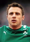 5 February 2012; Tommy Bowe, Ireland. RBS Six Nations Rugby Championship, Ireland v Wales, Aviva Stadium, Lansdowne Road, Dublin. Picture credit: Stephen McCarthy / SPORTSFILE