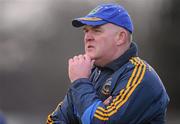 22 January 2012; Tipperary manager John Evans. McGrath Cup Football Semi-Final, Tipperary v University College Cork, Clonmel Sportsfield, Clonmel, Co. Tipperary. Picture credit: Stephen McCarthy / SPORTSFILE