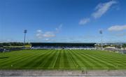 18 June 2017; A general view of the pitch and stadium ahead of the Leinster GAA Hurling Senior Championship Semi-Final match between Galway and Offaly at O'Moore Park in Portlaoise, Co Laois. Photo by Seb Daly/Sportsfile