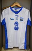 18 June 2017; A general of the jersey of Michael Walsh who will make his 65th championship appearance for Waterford in the Munster GAA Hurling Senior Championship Semi-Final match between Waterford and Cork at Semple Stadium in Thurles, Co Tipperary.  Photo by Piaras Ó Mídheach/Sportsfile