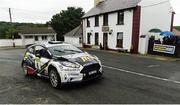 18 June 2017: Alaistair Fisher and Gordon Noble from Ballinamalard Co.Fermanagh, Ford Fiesta R5 in action during SS 17 Glen in the 2017 Joule Donegal International Rally.  Photo by Philip Fitzpatrick/Sportsfile