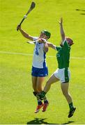 18 June 2017; Peter Hogan of Waterford in action against Sean Hogan of Limerick during the Munster GAA Under 25 Reserve Hurling Competition Final match between Limerick and Waterford at Semple Stadium in Thurles, Co. Tipperary. Photo by Piaras Ó Mídheach/Sportsfile