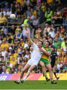 18 June 2017; Colm Cavanagh of Tyrone is tackled by Michael Murphy of Donegal during the Ulster GAA Football Senior Championship Semi-Final match between Tyrone and Donegal at St Tiernach's Park in Clones, Co. Monaghan. Photo by Ramsey Cardy/Sportsfile