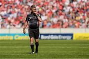 18 June 2017; Referee Barry Kelly during the Munster GAA Hurling Senior Championship Semi-Final match between Waterford and Cork at Semple Stadium in Thurles, Co Tipperary.  Photo by Piaras Ó Mídheach/Sportsfile