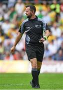 18 June 2017; Referee David Gough during the Ulster GAA Football Senior Championship Semi-Final match between Tyrone and Donegal at St Tiernach's Park in Clones, Co. Monaghan. Photo by Ramsey Cardy/Sportsfile