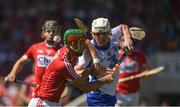 18 June 2017; Shane Bennett of Waterford in action against Stephen McDonnell of Cork during the Munster GAA Hurling Senior Championship Semi-Final match between Waterford and Cork at Semple Stadium in Thurles, Co Tipperary.  Photo by Ray McManus/Sportsfile
