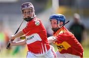 18 June 2017; Sean Nunan of Feathar-St Mogues, Co Wexford Horeswood, Co Wexford during the Division 5 Final between Feathar-St Mogues, Co Wexford and Horsewood, Co. Wexfordat the John West Féile na nGael national competition which took place this weekend across Carlow, Kilkenny and Waterford. This is the second year that the Féile na nGael and Féile Peile na nÓg have been sponsored by John West, one of the world’s leading suppliers of fish. The competition gives up-and-coming GAA superstars the chance to participate and play in their respective Féile tournament, at a level which suits their age, skills and strengths. Photo by Matt Browne/Sportsfile