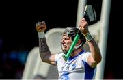 18 June 2017; Maurice Shanahan of Waterford celebrates scoring his side's first goal during the Munster GAA Hurling Senior Championship Semi-Final match between Waterford and Cork at Semple Stadium in Thurles, Co Tipperary.  Photo by Piaras Ó Mídheach/Sportsfile