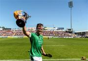 18 June 2017;  Limerick joint-captain Conor Boylan with the cup after the Munster GAA Under 25 Reserve Hurling Competition Final match between Limerick and Waterford at Semple Stadium in Thurles, Co. Tipperary. Photo by Piaras Ó Mídheach/Sportsfile