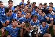 29 April 2017; Dublin players celebrate with the cup after the EirGrid All-Ireland U21 Football Final match between Dublin and Galway at O'Connor Park in Tullamore, Dublin. Photo by Ray McManus/Sportsfile