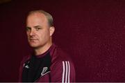 20 June 2017; Galway manager Micheál Donoghue after a hurling press conference at Lar Ionad CLG na Gaillimhe in Loughgeorge, Co Galway. Photo by David Maher/Sportsfile