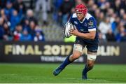 19 May 2017; Josh van der Flier of Leinster during the Guinness PRO12 Semi-Final match between Leinster and Scarlets at the RDS Arena in Dublin. Photo by Brendan Moran/Sportsfile